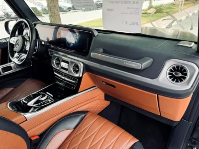 2022 Mercedes-Benz G-Class G 63 AMG 4.0L V8 Biturbo Petrol Engine Black Brown SUV