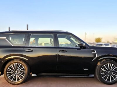 2026 Nissan Patrol LE PLATINUM CITY 3.5 Litres Twin Turbo V6 Petrol Engine Black Tan SUV