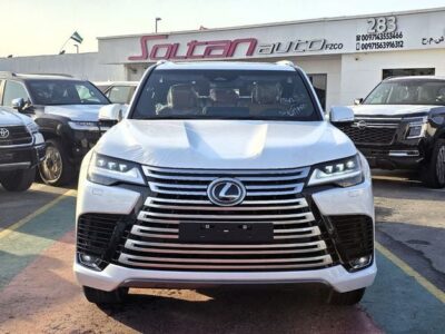 2026 LEXUS SIGNATURE LX600 3.5 Litres 6 Cylinders Engine White Tan SUV A/T