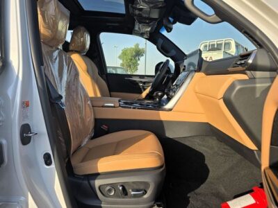 2026 LEXUS SIGNATURE LX600 3.5 Litres 6 Cylinders Engine White Tan SUV A/T