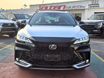 2026 LEXUS RX350 F-SPORT 2.4 Litres 4 Cylinders Petrol Engine Black Red SUV
