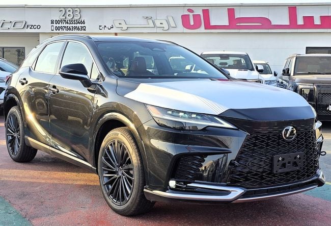 2026 LEXUS RX350 F-SPORT 2.4 Litres 4 Cylinders Petrol Engine Black Red SUV