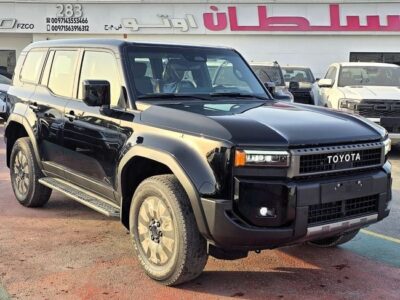 2026 Toyota Prado Adventure 2.8 Litres 4 Cyliders Diesel Engine Black Brown SUV