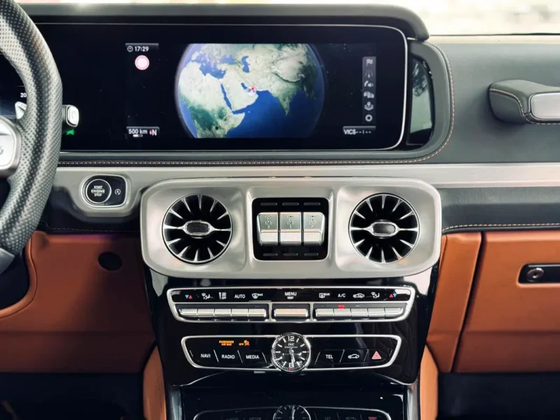 2022 Mercedes-Benz G-Class G 63 AMG 4.0L V8 Biturbo Petrol Engine Black Brown SUV