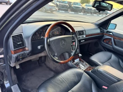 1993 Mercedes-Benz SEL-Class 500 SEL 8 Cylinders Petrol Engine Black Sedan Clean Title