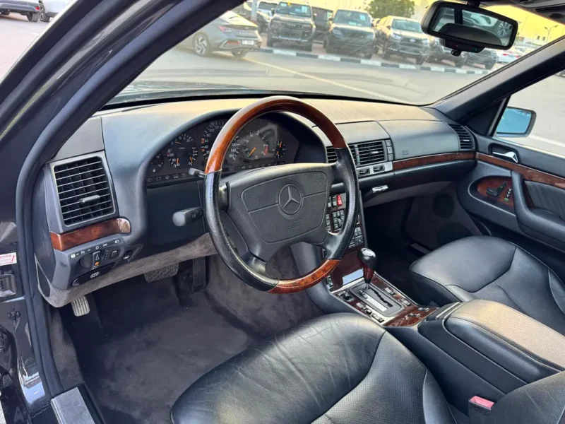 1993 Mercedes-Benz SEL-Class 500 SEL 8 Cylinders Petrol Engine Black Sedan Clean Title