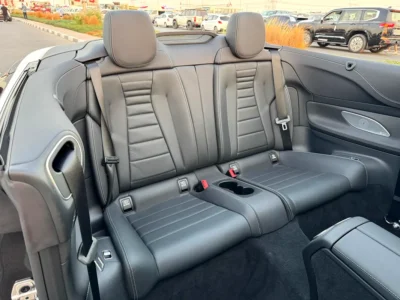 2021 Mercedes-Benz E-Class E450 Cabriolet 6 Cylinders Petrol Engine Black Convertible Clean Title