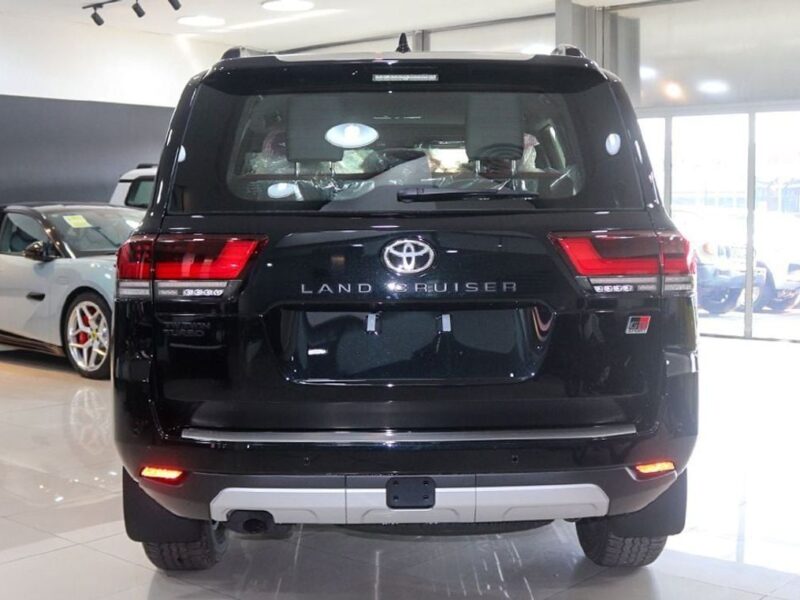 2026 Toyota Land Cruiser GR-Sport 3.3L Turbo Diesel 6 Cylinders Engine Black Red SUV GCC Specs