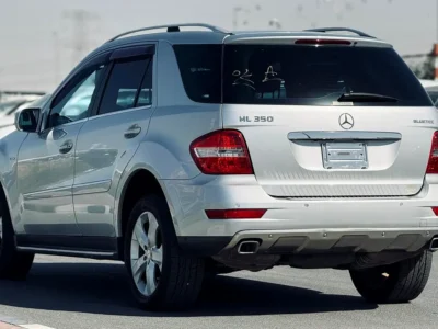 2010 Mercedes-Benz M-Class ML 350 6 Cylinders Petrol Engine Silver Black SUV CLEAN TITLE