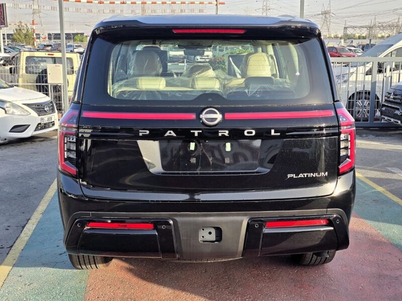 2025 Nissan Patrol LE PLATINUM CITY 3.5 Litres V6 Petrol Engine Black Beige SUV GCC Specs