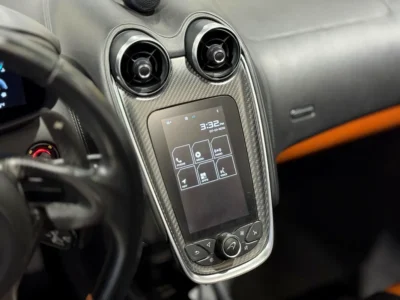 2018 McLaren 570S Spider 3.8-liter twin-turbocharged V8 Grey Sports Car GCC Specs Full Option