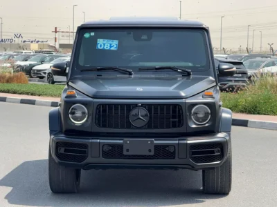 2022 Mercedes-Benz G-Class G 63 AMG 8 Cylinders Petrol Engine Black SUV AUCTION GRADE 4/B