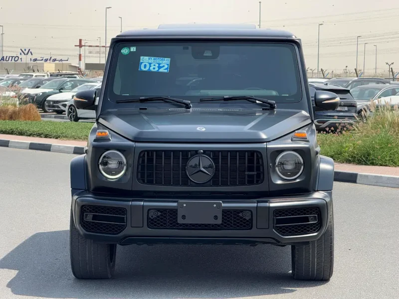 2022 Mercedes-Benz G-Class G 63 AMG 8 Cylinders Petrol Engine Black SUV AUCTION GRADE 4/B