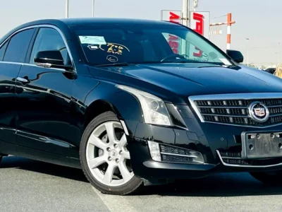 2014 Cadillac ATS 2.0 Litres Turbocharged Inline-4 Petrol Engine Black Sedan CLEAN TITLE