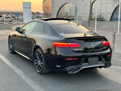 2020 Mercedes-Benz E-Class E53 AMG 6 Cylinders Petrol Engine Black Red Coupe 4.5 Auction Grade
