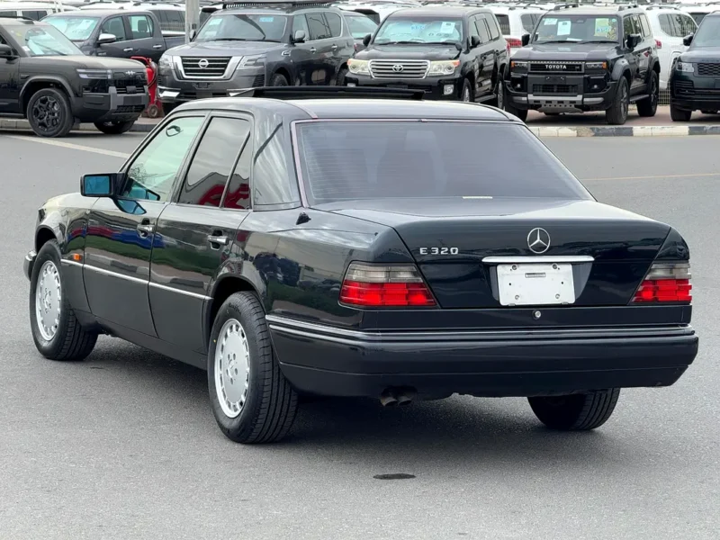 1995 Mercedes-Benz E-Class E320 6 Cylinders Petrol Engine Black White Sedan Helios Interior