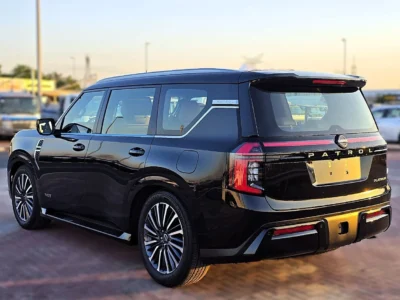 2026 Nissan Patrol LE PLATINUM CITY 3.5 Litres Twin Turbo V6 Petrol Engine Black Tan SUV