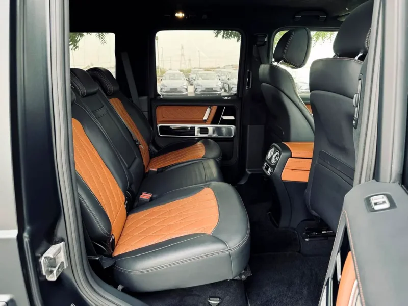 2022 Mercedes-Benz G-Class G 63 AMG 4.0L V8 Biturbo Petrol Engine Black Brown SUV