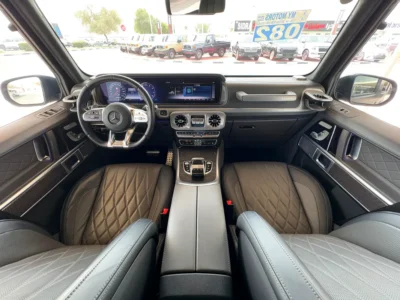 2022 Mercedes-Benz G-Class G 63 AMG 8 Cylinders Petrol Engine Black SUV AUCTION GRADE 4/B