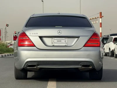 2010 Mercedes-Benz S-Class S 550 8 Cylinders Petrol Engine Silver Black Sedan CLEAN CAR