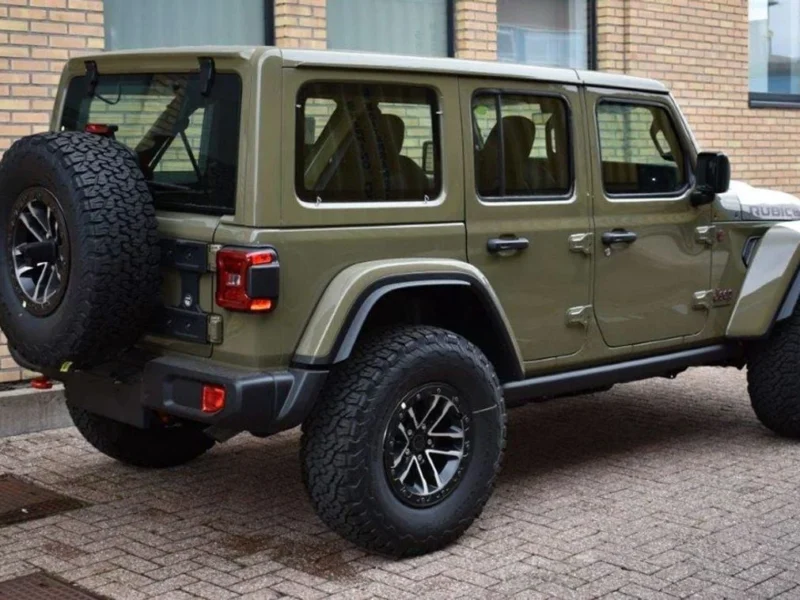 2026 Jeep Wrangler Rubicon 2.0L Turbo 4 Cylinders Petrol Engine Green Black SUV 4WD GCC Specs