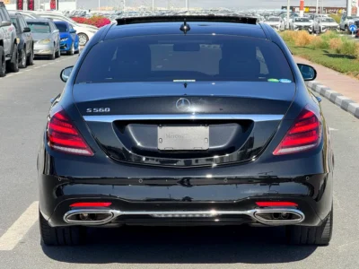 2019 Mercedes-Benz S-Class S 450 L 4MATIC 6 Cylinders Engine Black Sedan LWB Auction Grade 4.5/B