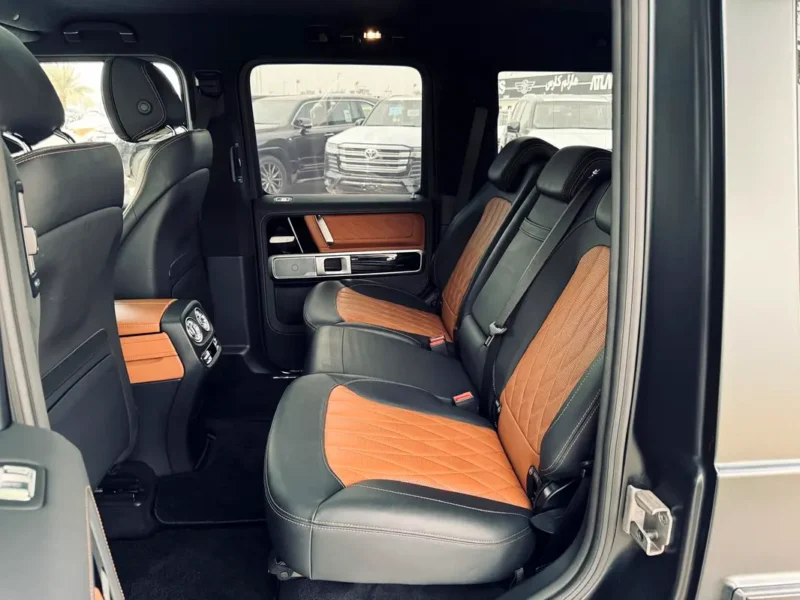 2022 Mercedes-Benz G-Class G 63 AMG 4.0L V8 Biturbo Petrol Engine Black Brown SUV