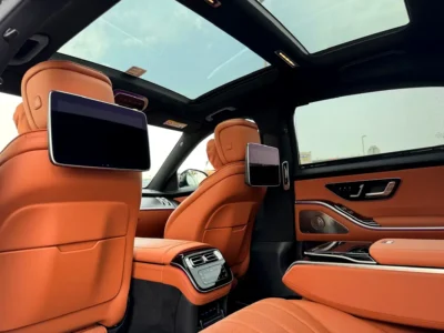 2026 Mercedes-Benz S-Class S 450 3.0-liter 6-cylinder Petrol Engine Black Brown Sedan GCC