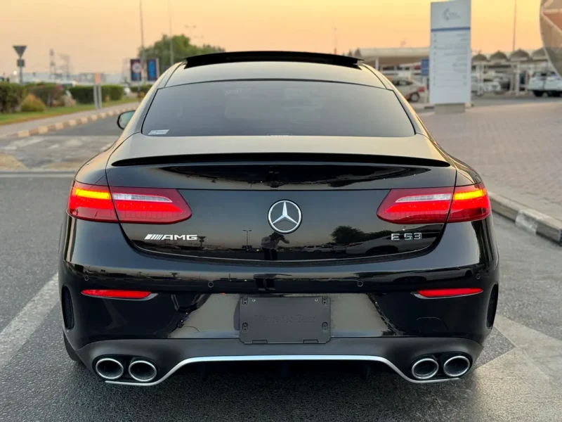 2020 Mercedes-Benz E-Class E53 AMG 6 Cylinders Petrol Engine Black Red Coupe 4.5 Auction Grade
