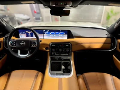 2025 Nissan Patrol SE Titanium 4.0 Liters 6 Cylinders Petrol Engine White Tan SUV GCC Specs