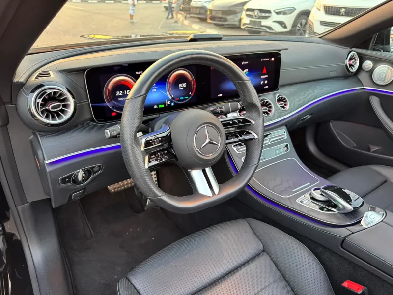 2021 Mercedes-Benz E-Class E450 Cabriolet 6 Cylinders Petrol Engine Black Convertible Clean Title
