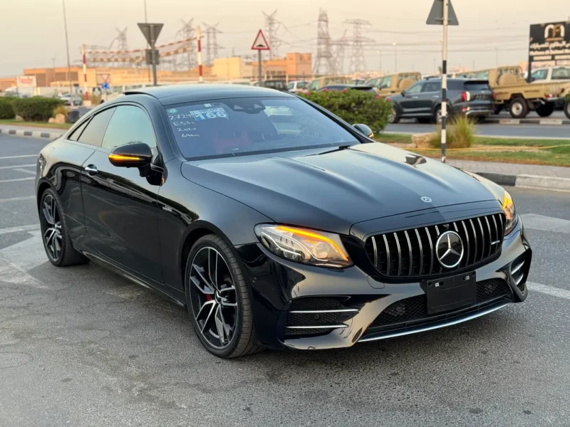 2020 Mercedes-Benz E-Class E53 AMG 6 Cylinders Petrol Engine Black Red Coupe 4.5 Auction Grade