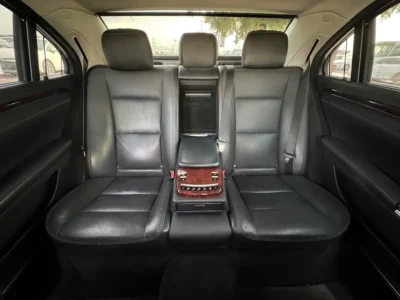 2012 Mercedes-Benz S-Class S 550 8 Cylinders Petrol Engine Silver Black Sedan 4 Auction Grade