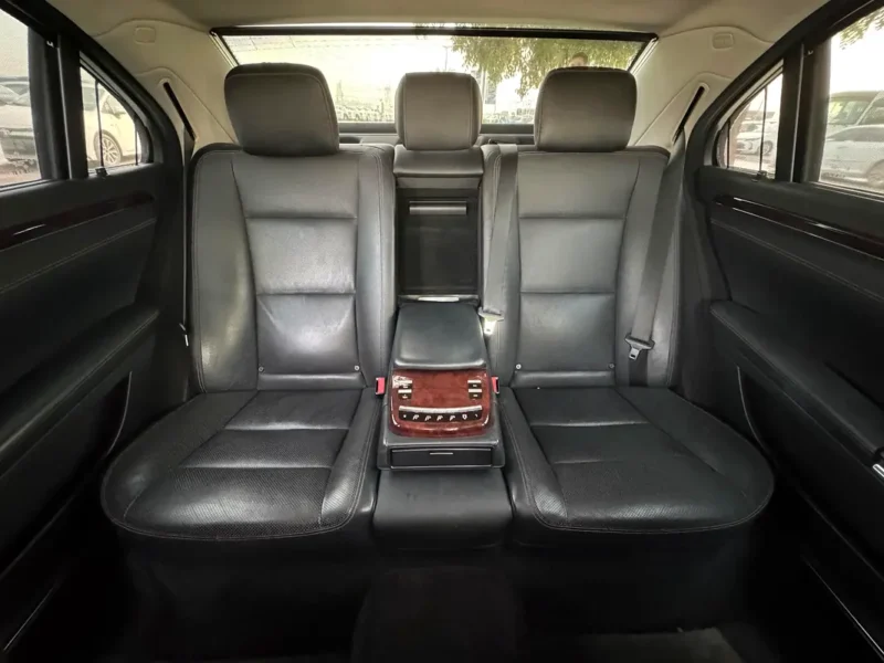 2012 Mercedes-Benz S-Class S 550 8 Cylinders Petrol Engine Silver Black Sedan 4 Auction Grade