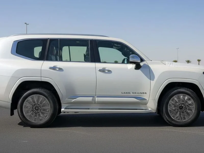 2026 Toyota Land Cruiser VX 3.3L Twin-Turbo Diesel 6 Cylinders Engine White Black SUV GCC Specs