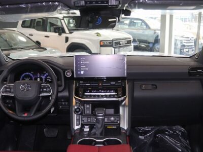 2026 Toyota Land Cruiser GR-Sport 3.3L Turbo Diesel 6 Cylinders Engine Black Red SUV GCC Specs
