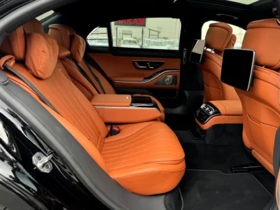 2026 Mercedes-Benz S-Class S 450 3.0-liter 6-cylinder Petrol Engine Black Brown Sedan GCC