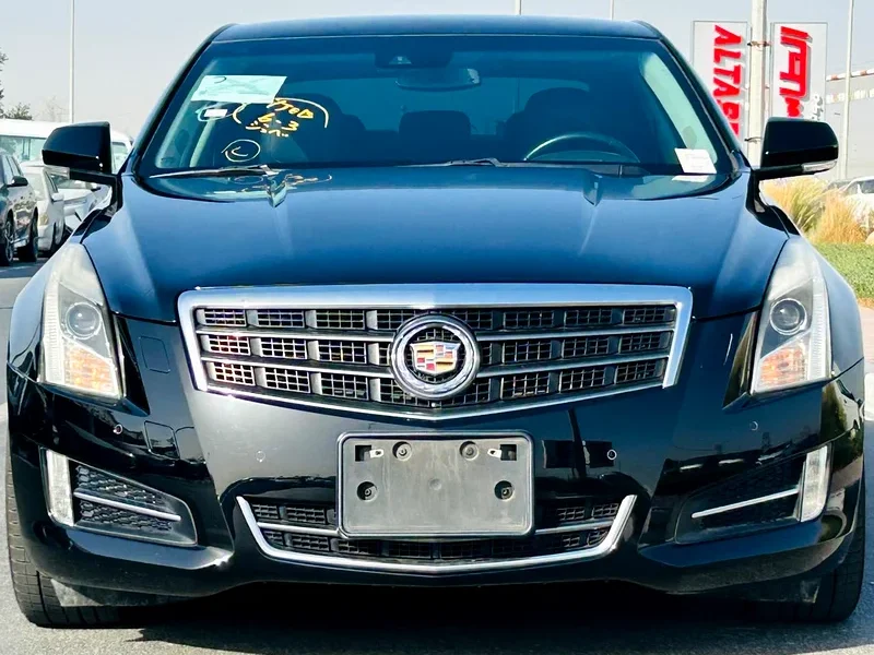 2014 Cadillac ATS 2.0 Litres Turbocharged Inline-4 Petrol Engine Black Sedan CLEAN TITLE