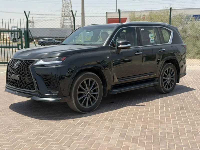 2026 LEXUS LX600 Fsport 3.5 Litres Twin Turbo 6 Cylinders Petrol Engine Black Red SUV GCC Specs