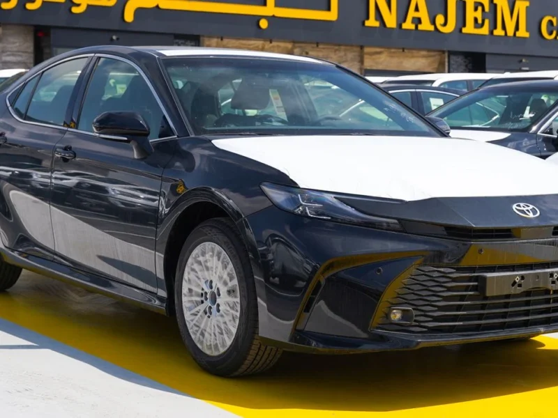 2026 Toyota Camry 2.5 Litres 4 Cylinders Petrol Engine Black Sedan GCC Specs Automatic