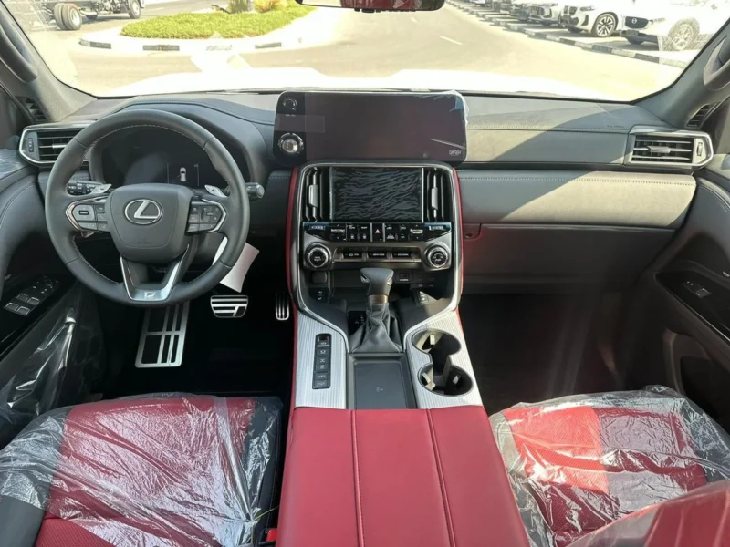 2026 LEXUS LX600 Fsport Launch Edition 3.5L Twin Turbo 6 Cylinders Petrol Engine Black Red SUV GCC