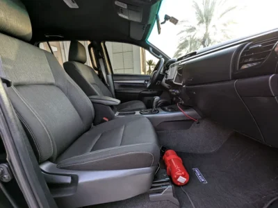 2023 Toyota Hilux Adventure 6 Cylinders Petrol Engine Black Pickup Truck GCC Specs