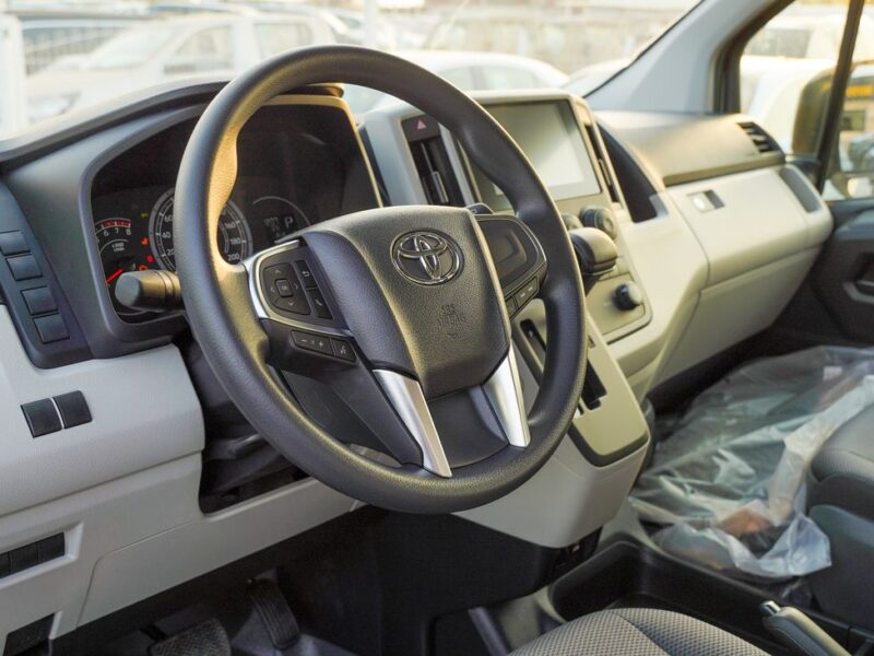 2025 Toyota Hiace 3.5 Litres 6 Cylinders Diesel Engine White Grey Van GCC Specs Automatic