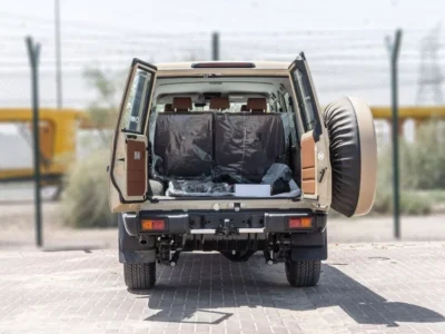 2026 Toyota Land Cruiser LC76 2.8L 4-Cylinder Turbo Diesel Engine Beige Brown SUV GCC Specs