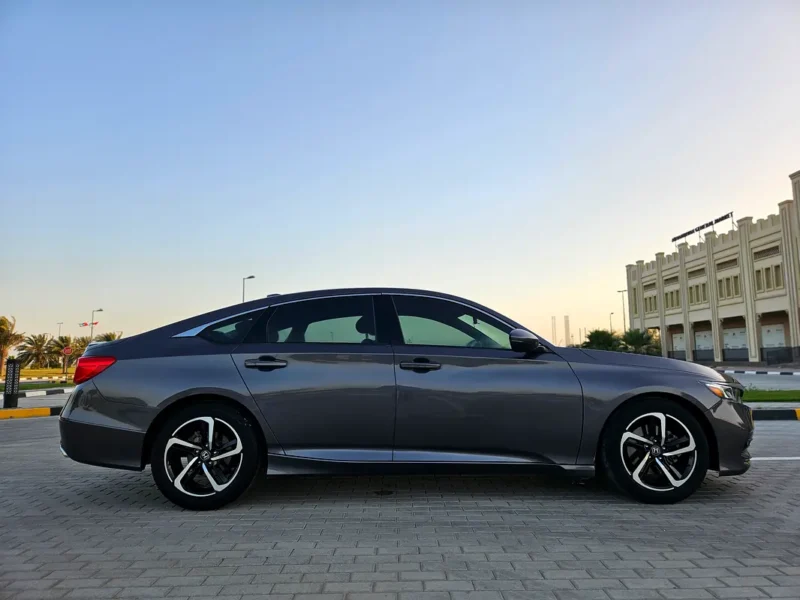 2020 Honda Accord Sport 1.5L Turbocharged 4-cylinder Petrol Engine Grey Black Sedan Clean Title