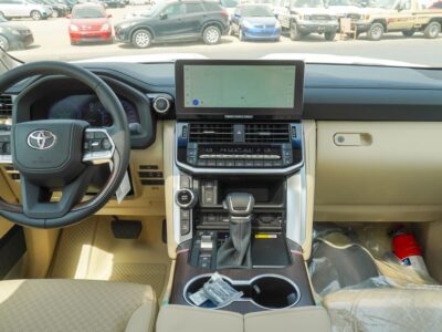 2025 Toyota Land Cruiser VX 4.0 Litres V6 Petrol Engine Black Beige SUV GCC Specs Automatic