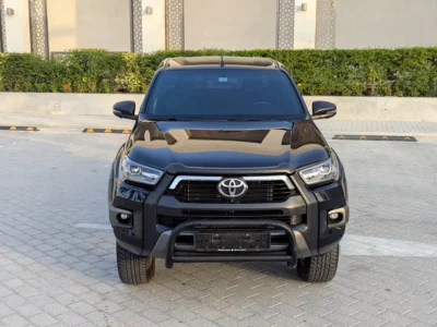 2023 Toyota Hilux Adventure 6 Cylinders Petrol Engine Black Pickup Truck GCC Specs