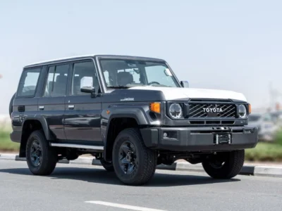 2026 Toyota Land Cruiser LC76 4.0 Litres V6 Petrol Engine Grey Brown SUV GCC Specs