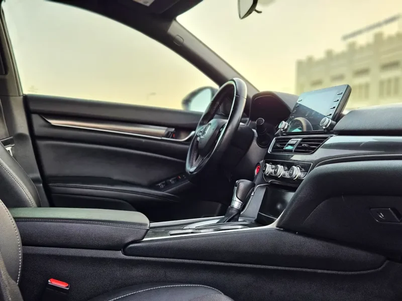2020 Honda Accord Sport 1.5L Turbocharged 4-cylinder Petrol Engine Grey Black Sedan Clean Title