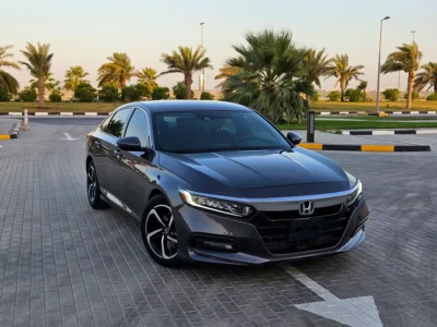 2020 Honda Accord Sport 1.5L Turbocharged 4-cylinder Petrol Engine Grey Black Sedan Clean Title